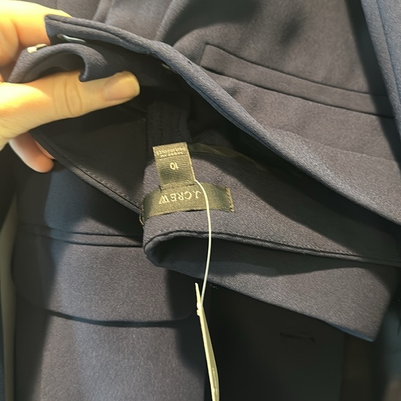 Rare - Jcrew French Girl Suit, Navy - Picture 10 of 10